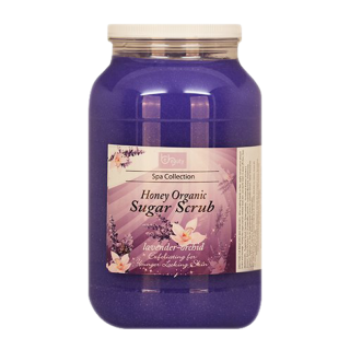 Be Beauty Spa Collection,  Honey Organic Sugar Scrub, CSC2120G1, Lavender n Orchid, 1Gallon 